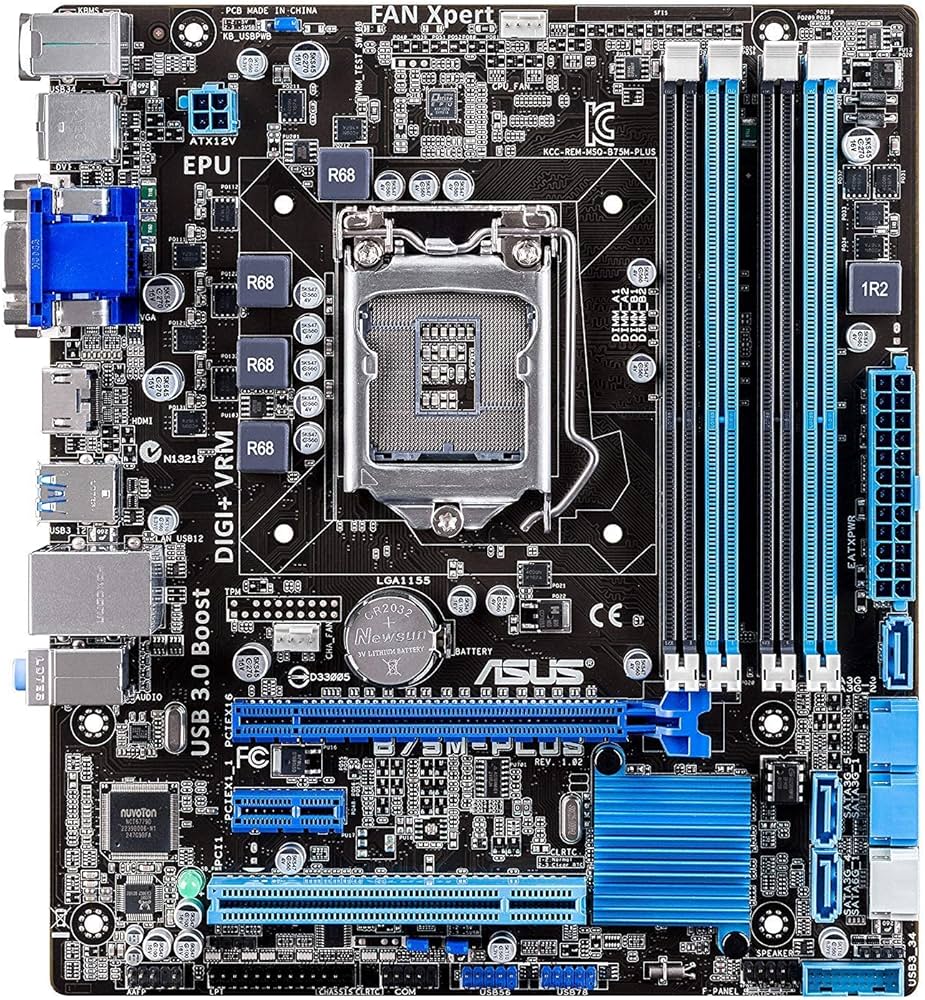 Amazon.co.jp: ASUS Intel B75 搭載 マザーボード LGA1155対応 B75M