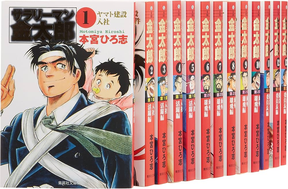 サラリーマン金太郎 文庫版 コミック 全20巻完結セット (集英社文庫