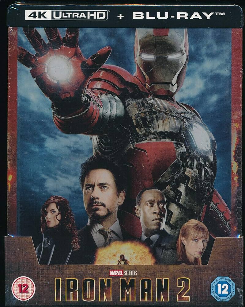 Amazon.co.jp | Iron Man 2 4K Ultra HD Limited Edition Steelbook