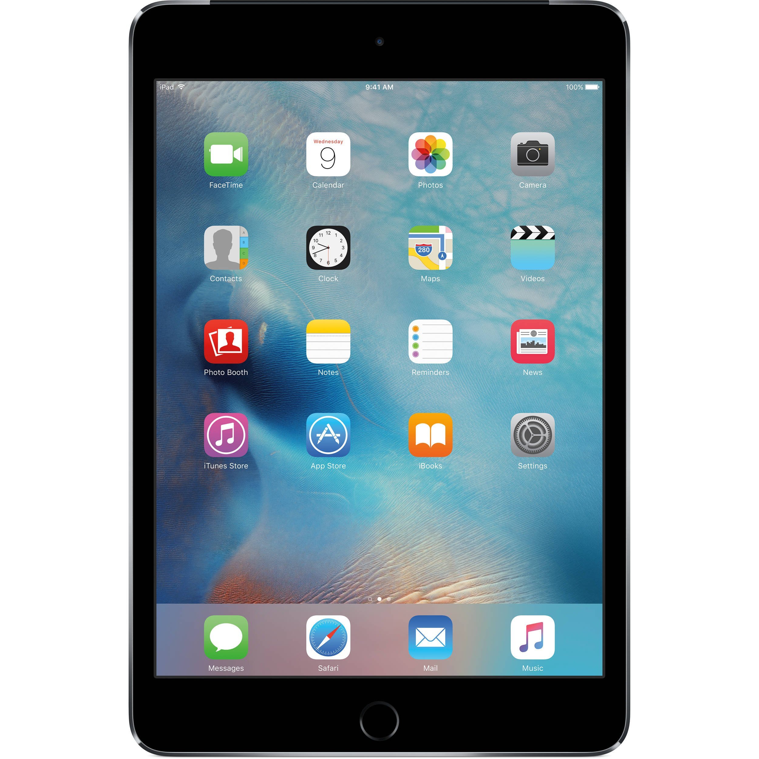 Apple iPad mini4 セルラーシルバー32G カバー付き 初期化済 Apple