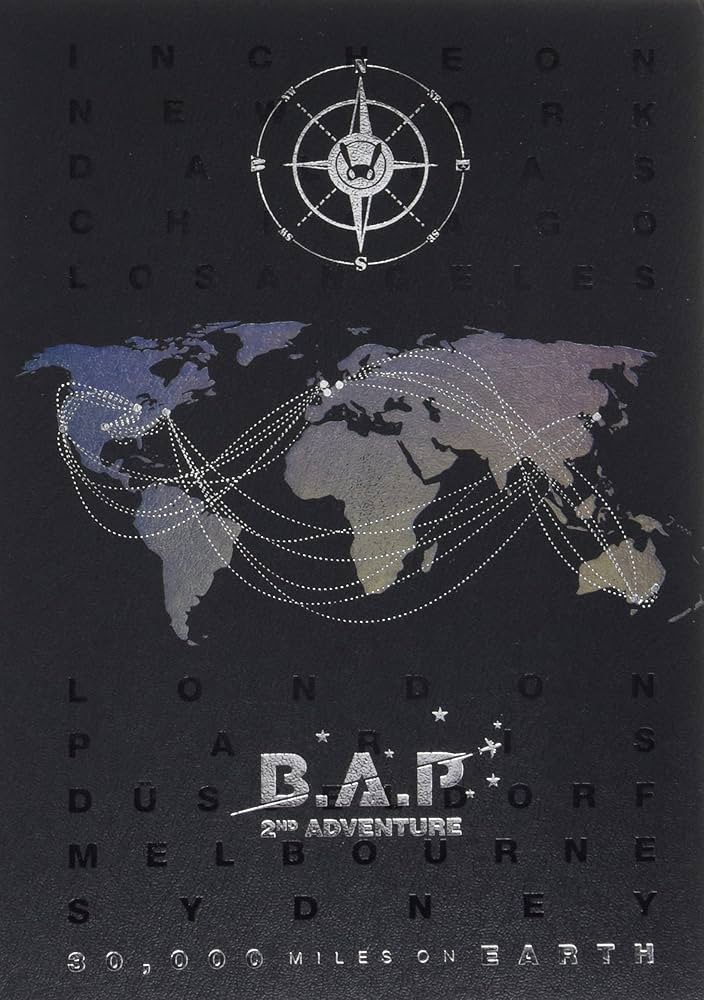 Amazon.co.jp: B.A.P 2nd Adventure 30000 Miles on Earth (2DVD +