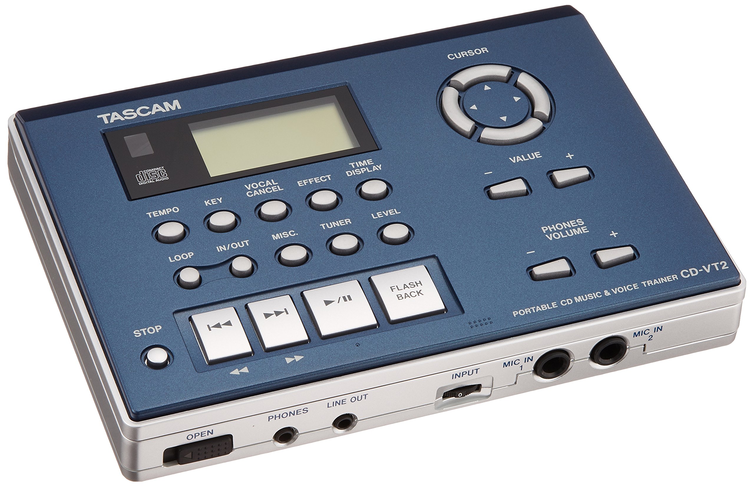 Amazon.co.jp: TASCAM(タスカム) CD-VT2 ボーカル練習 CDプレーヤー