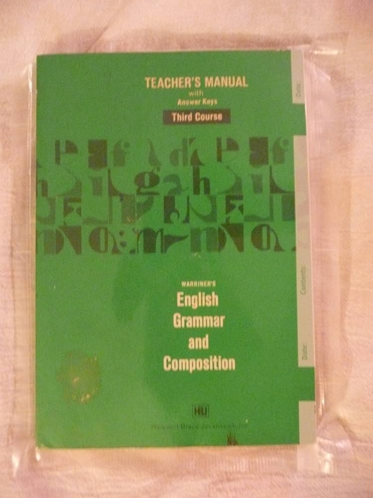 Warriner's English grammar and composition: Complete course