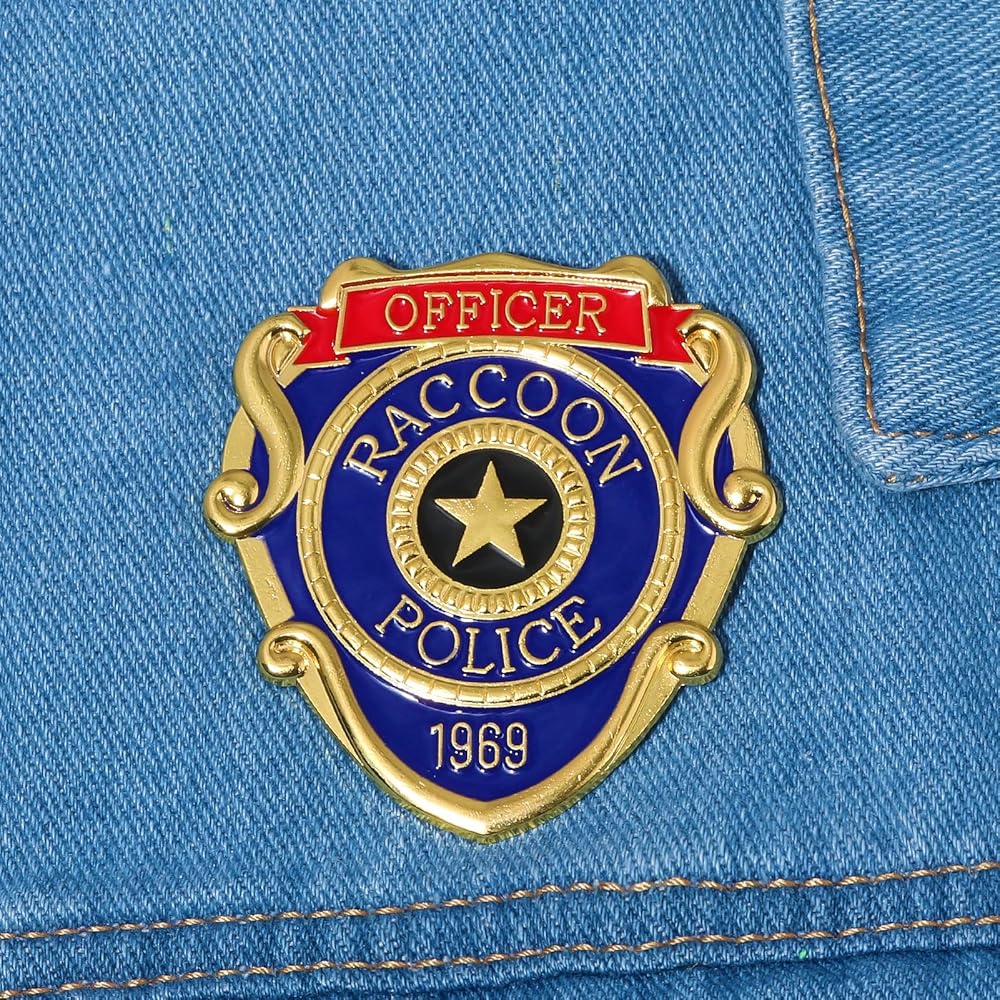 Amazon.co.jp: バイオハザードポリスバッジピン - ラクーンシティ