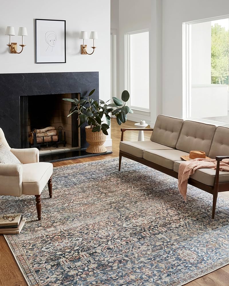 Amazon.com: Loloi Chris Loves Julia Jules Collection JUL-06 Denim