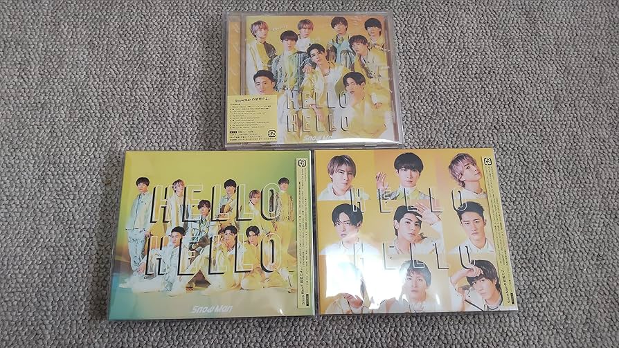 Amazon.co.jp: 【特典付き3形態セット】 HELLO HELLO (初回盤A+初回盤