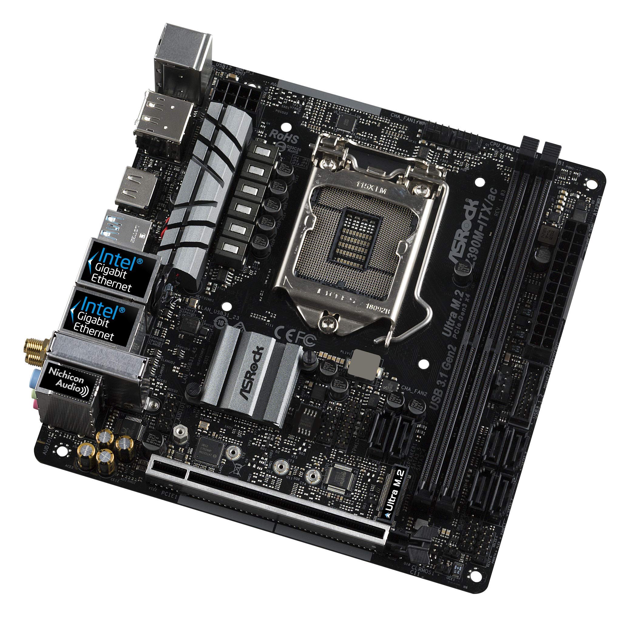 Amazon.com: ASRock Motherboard (Z390M-ITX/AC) : Electronics