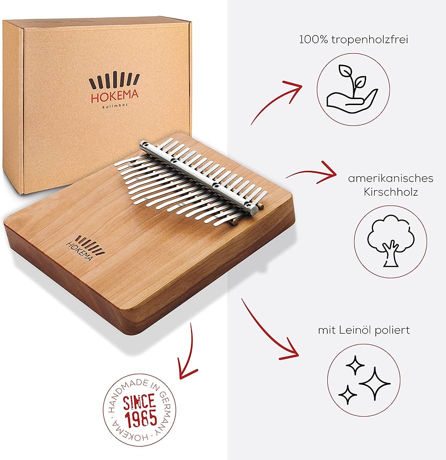 Amazon | Hokema Kalimba B17 ハ長調 - ドイツのオリジナル