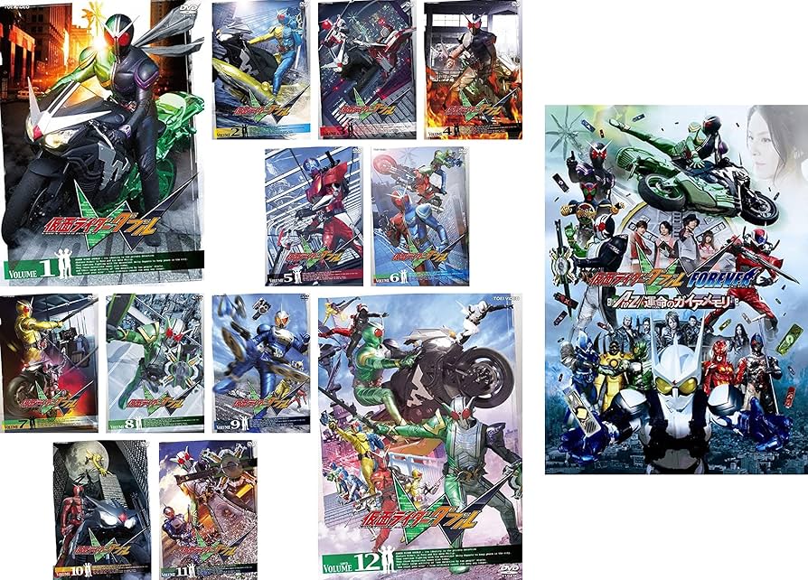 Amazon.co.jp: 仮面ライダー W ダブル TV版 全12巻 + 劇場版 FOREVER