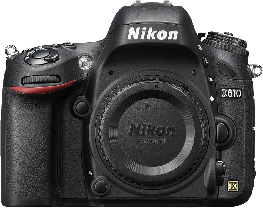Amazon.com : Nikon D610 24.3 MP CMOS FX-Format Digital SLR Camera