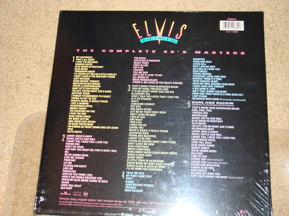 The King Of Rock N Roll - The Complete 50's Masters 5 x cd