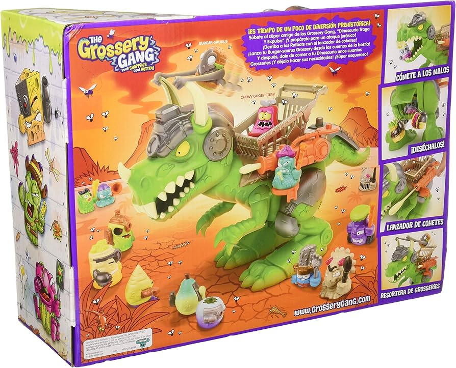 Amazon.com: The Grossery Gang™ Time Wars Chomp 'n' Chew Trash-O