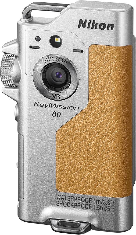Amazon | Nikon 防水ウェアラブルカメラ KeyMission 80 SL シルバー