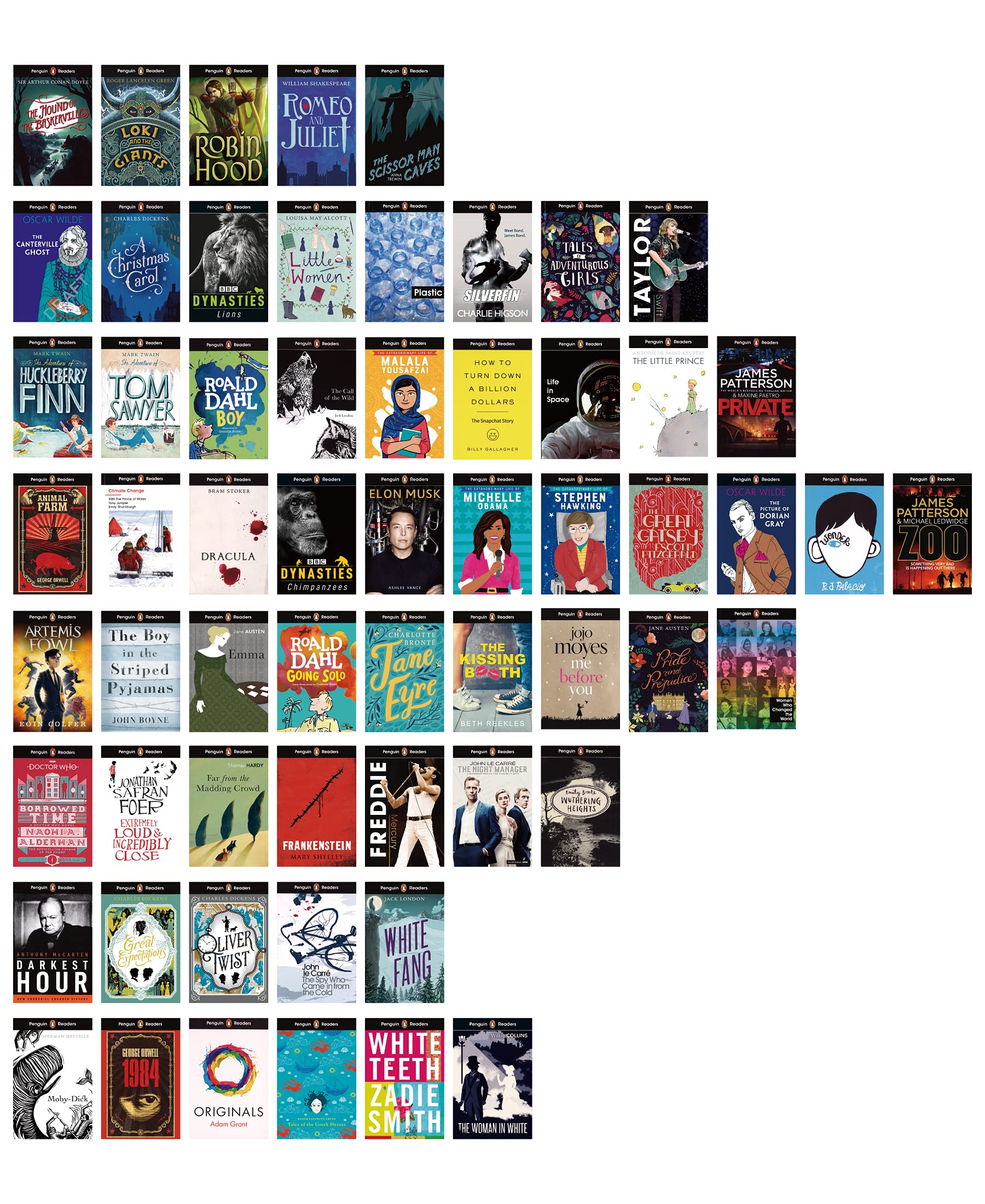 Amazon.co.jp: ペンギン・リーダー60冊 セットA (英語名作ライブラリー