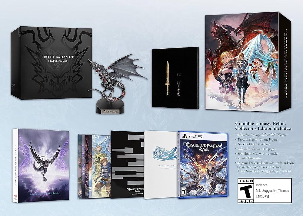 Amazon.com: Granblue Fantasy: Relink PS5 Collector's : Todo lo demás