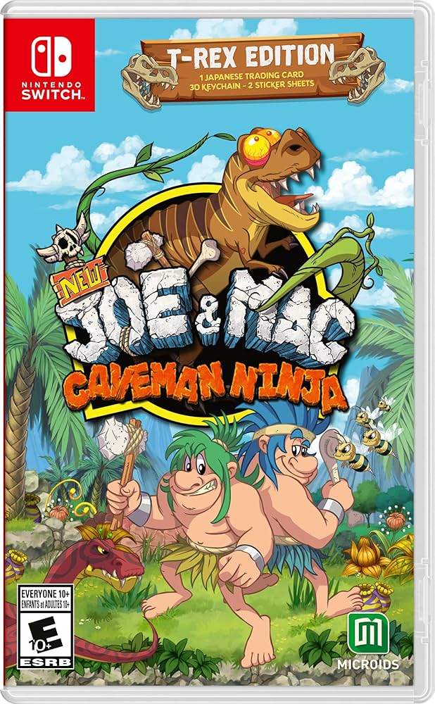 Amazon.co.jp: New Joe and Mac: Caveman Edition - T-Rex Edition