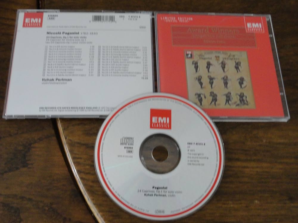 Niccolò Paganini, Itzhak Perlman - Paganini: 24 Caprices - Amazon