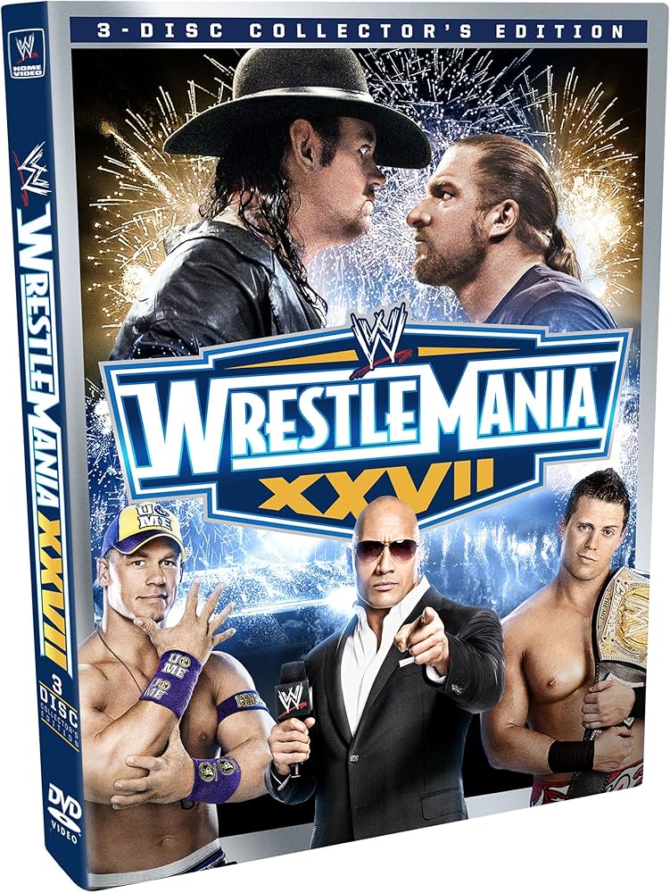 Amazon.com: WWE: WrestleMania XXVII (Three-Disc Collector's
