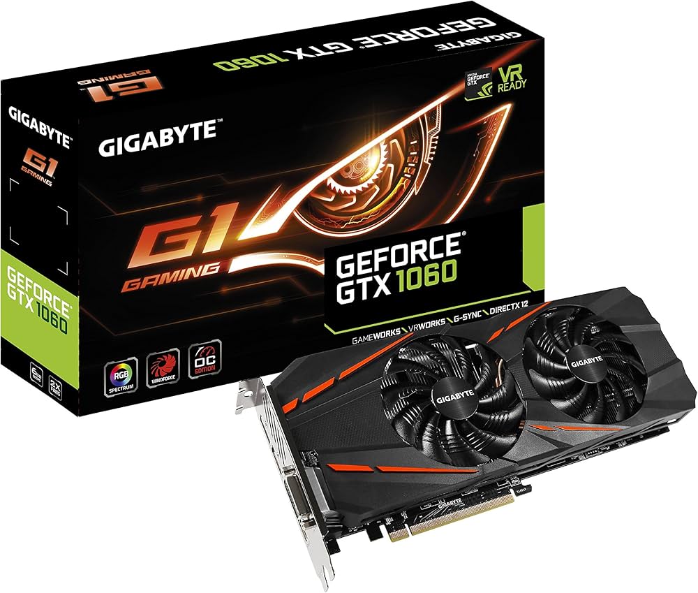 Amazon | GIGABYTE ビデオカード GEFORCE GTX 1060搭載 G1 Gaming