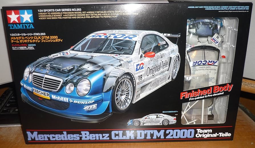 Amazon | タミヤ 1/24 スポーツカーシリーズ ベンツCLK