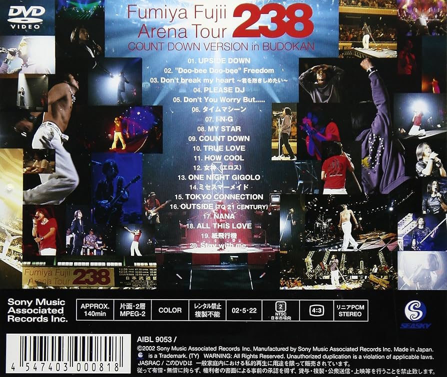 Amazon.co.jp: FUMIYA FUJII ARENA TOUR 238 COUNTDOWN VERSION in