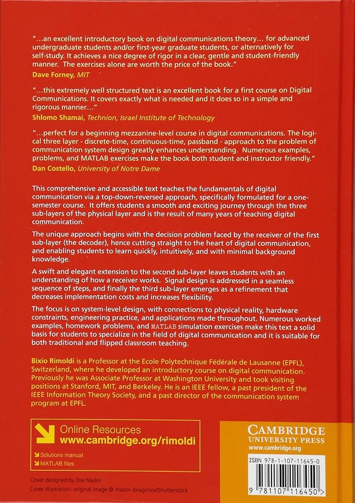 Principles of Digital Communication : Bixio Rimoldi: Amazon.in: Books