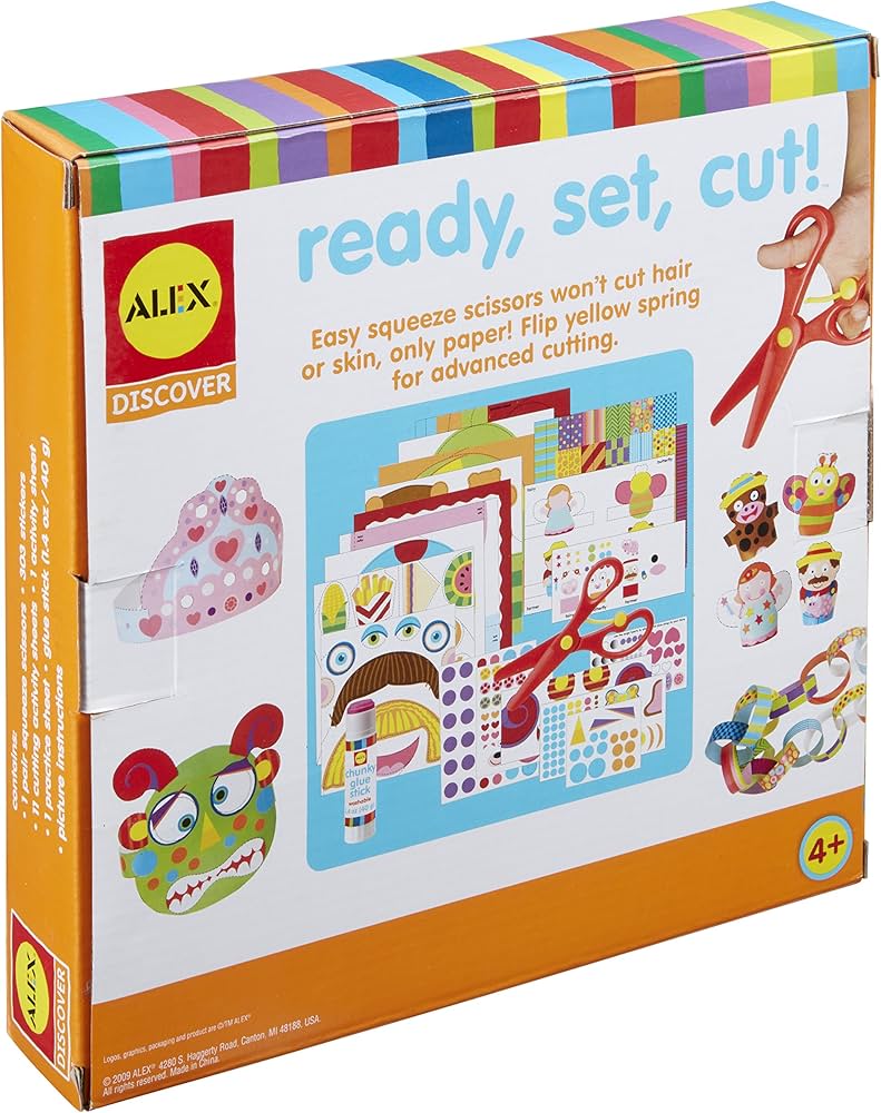 Alex Toys Little Hands Ready, Set, Cut, Paper Craft - Amazon Canada