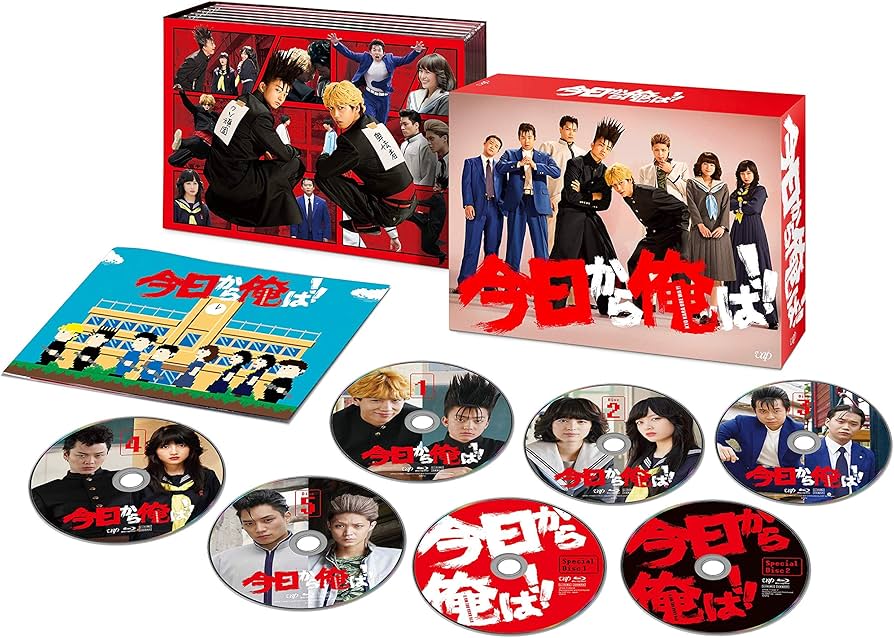 Amazon.co.jp: 今日から俺は! ! [DVD-BOX] : 賀来賢人, 伊藤健太郎