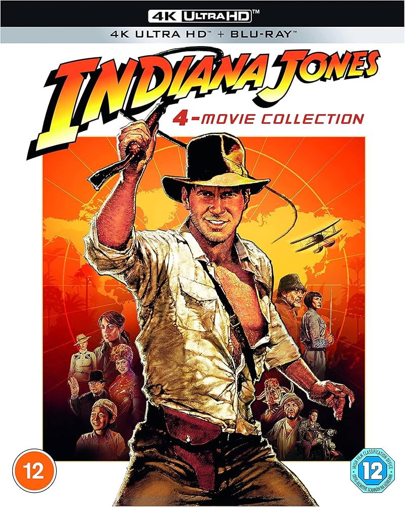 Amazon.com: Indiana Jones 4-Movie Collection 4K Ultra HD + Blu-ray