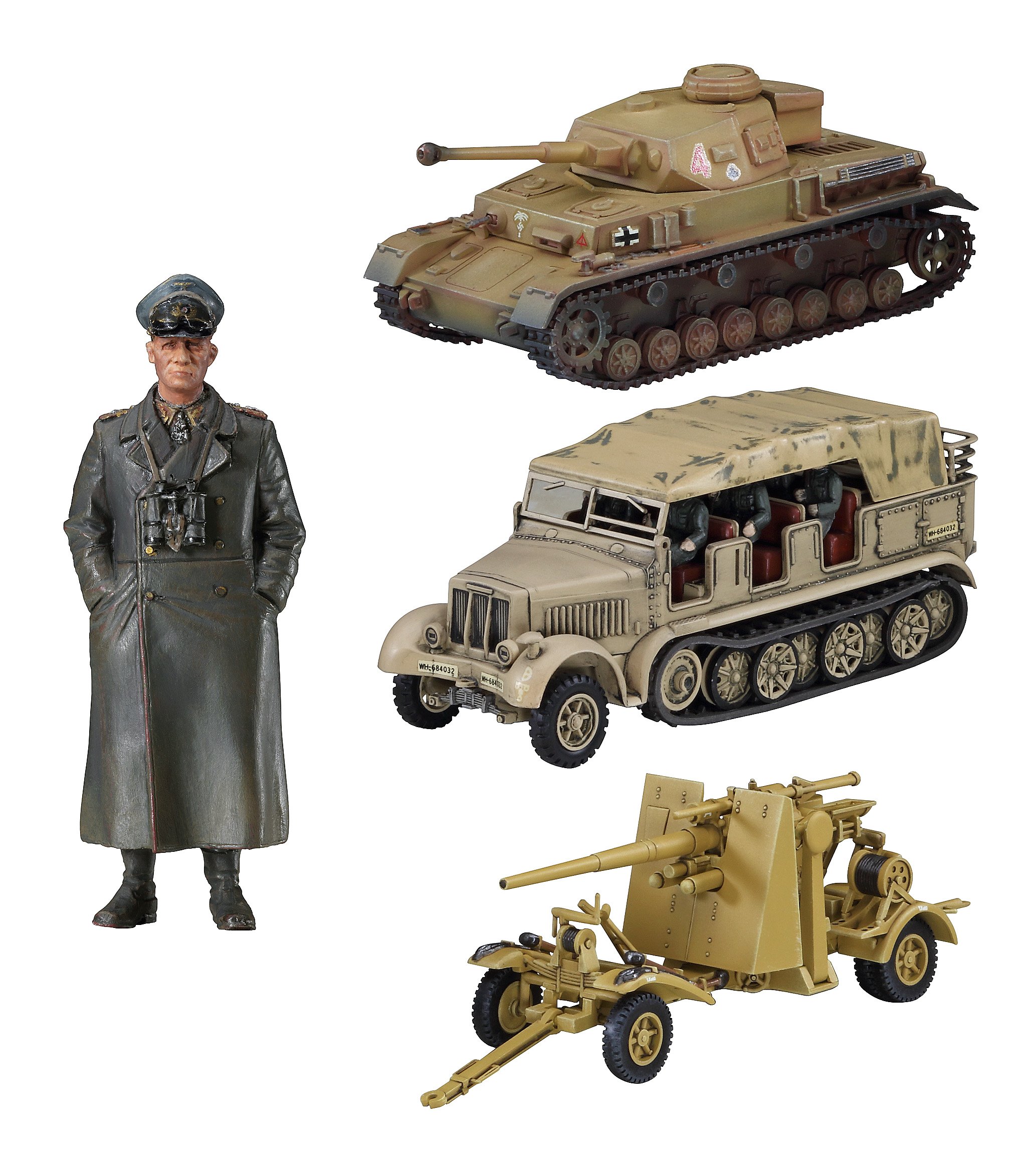 Amazon | ハセガワ 1/72 ドイツ陸軍4号戦車F2型&8tハーフトラック