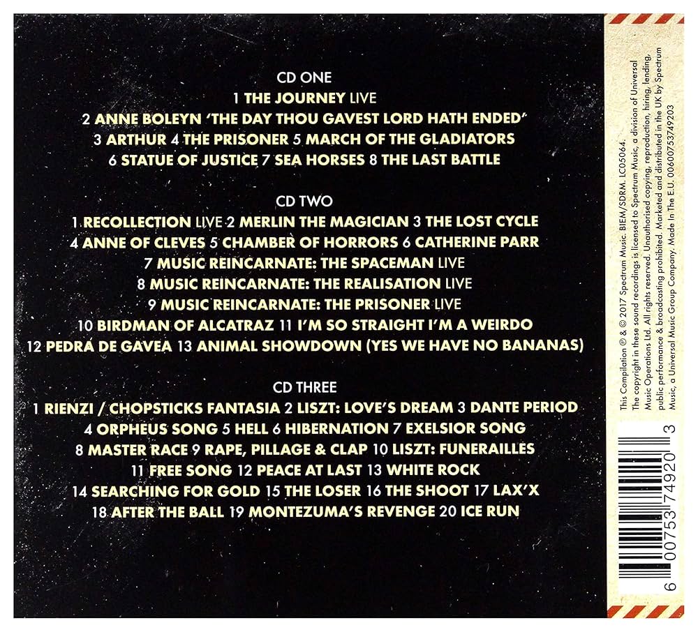 WAKEMAN,RICK - Journey: Essential Rick Wakeman - Amazon.com Music