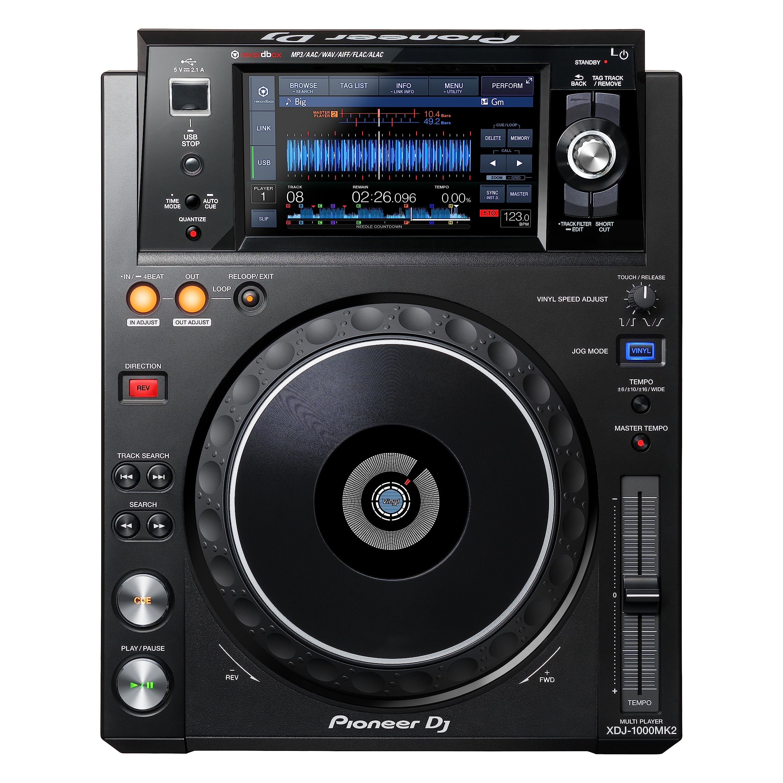 Pioneer DJ XDJ-1000MK2 : Amazon.ca: Musical Instruments, Stage