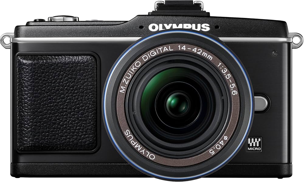 Amazon | OLYMPUS マイクロ一眼 PEN E-P2 レンズキット ブラック E