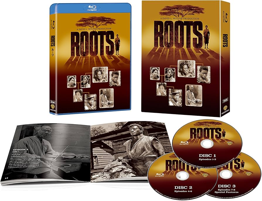 Amazon.co.jp: ルーツ ブルーレイ・コンプリートBOX(3枚組) [Blu-ray