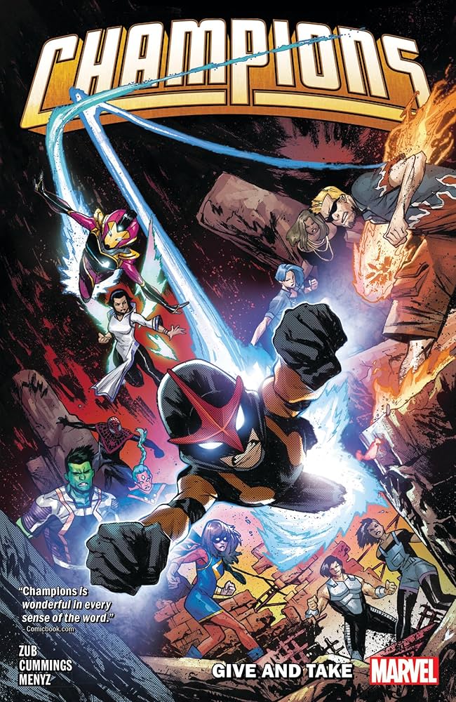 Amazon.com: CHAMPIONS BY JIM ZUB VOL. 2: GIVE AND TAKE