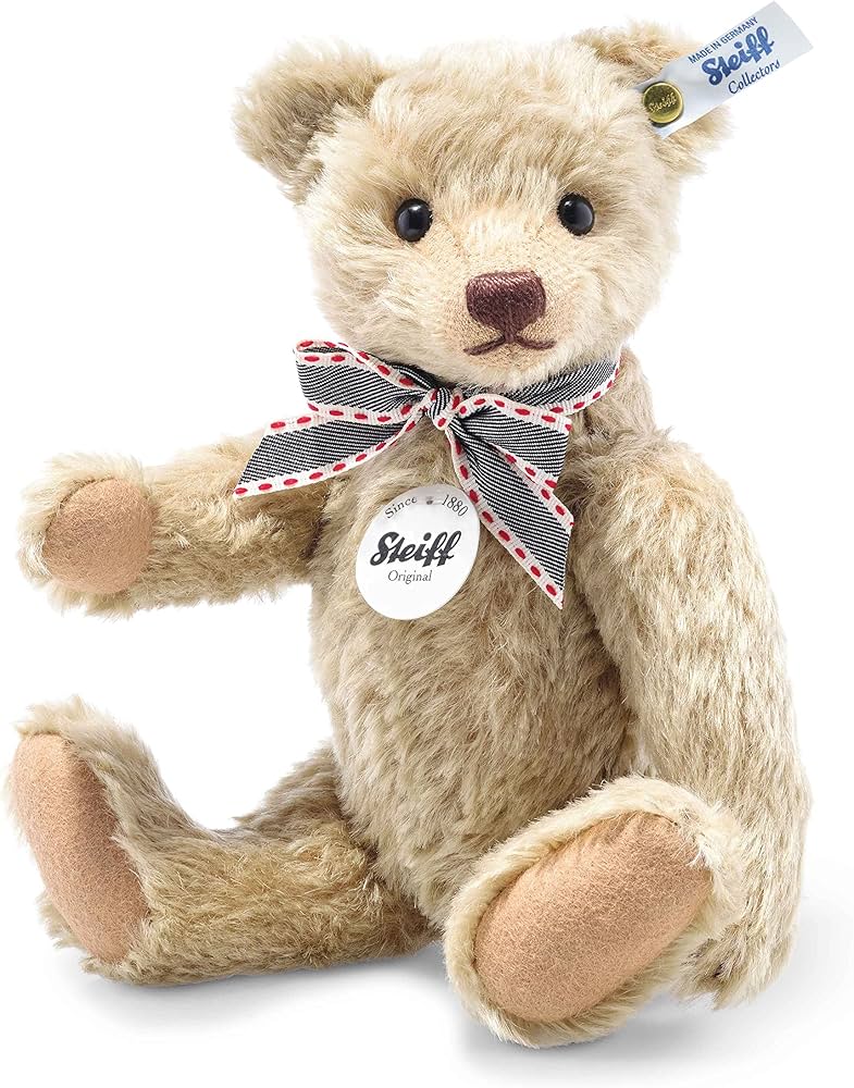 Amazon.co.jp: シュタイフ クラシック テディベア ブラス Steiff