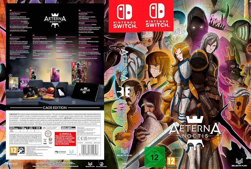 Amazon.com: AEterna Noctis Caos Edition (Nintendo Switch) : Video