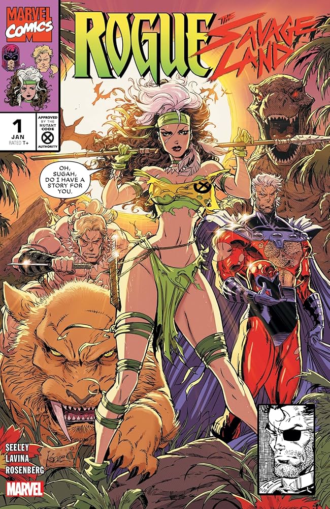 Amazon.com: Rogue: The Savage Land (2025) #1 (of 5) eBook : Seeley