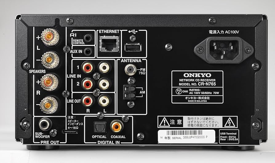 Amazon.co.jp: ONKYO ネットワークCDレシーバー ブラック CR-N765(B