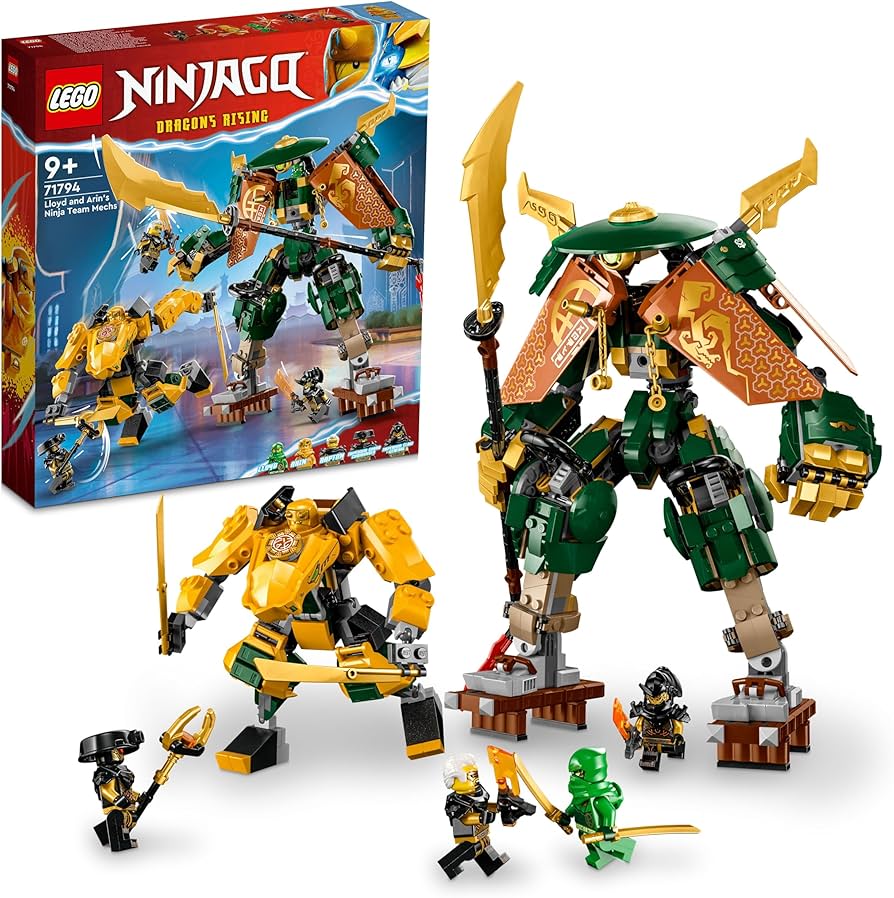 Amazon.co.jp: LEGO Ninjago Lloyd and Erin Ninja Mech Suit 71794