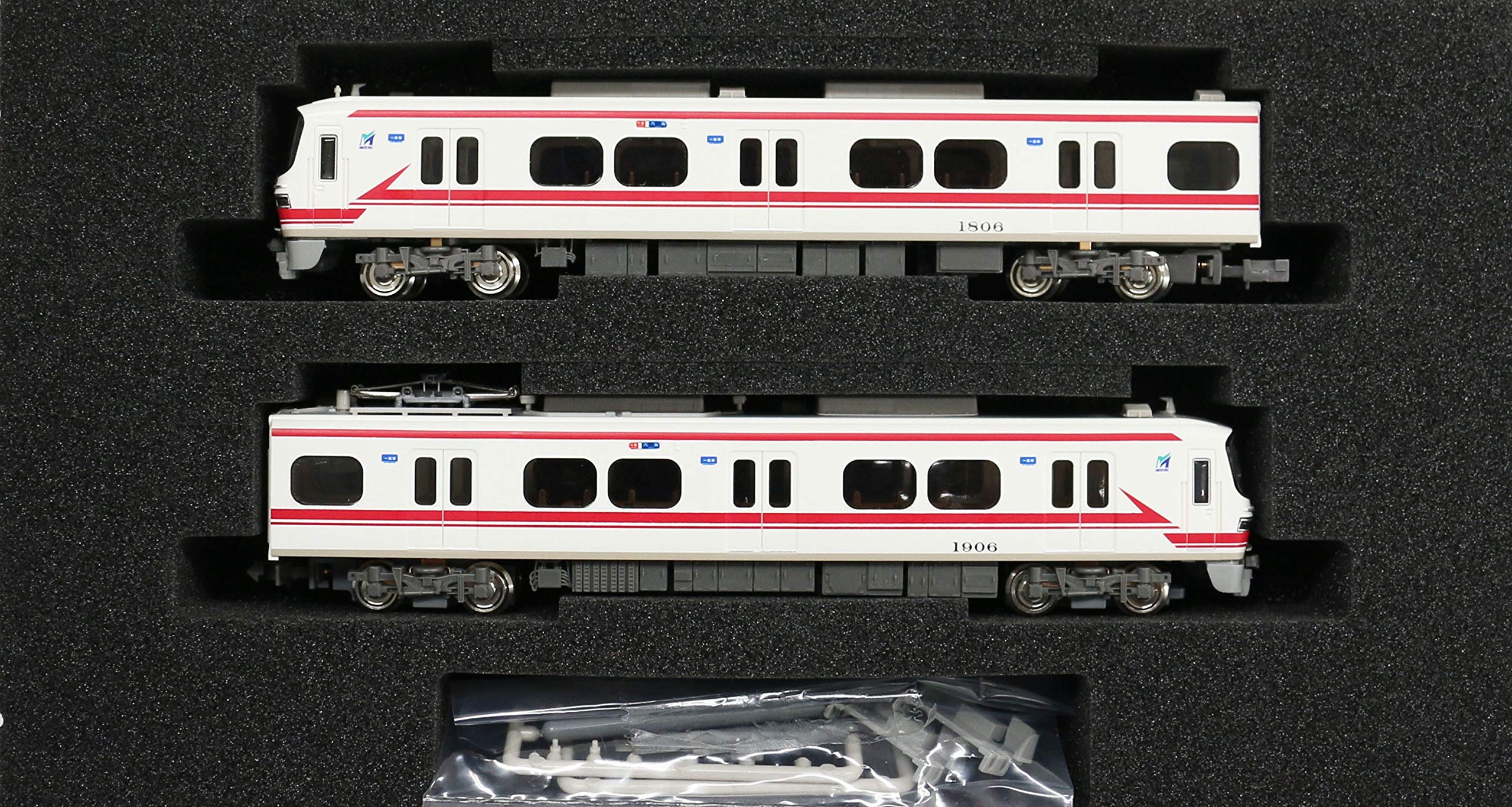 GREENMAX 名鉄1800系基本2両+増結2両セット中古 GREENMAX 名鉄1800系