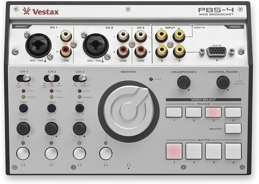 Amazon.co.jp: Vestax ライブ配信向け オーディオインターフェイス PBS