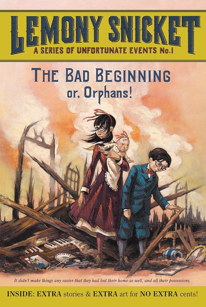 Amazon | A Series of Unfortunate Events #1: The Bad Beginning: Or