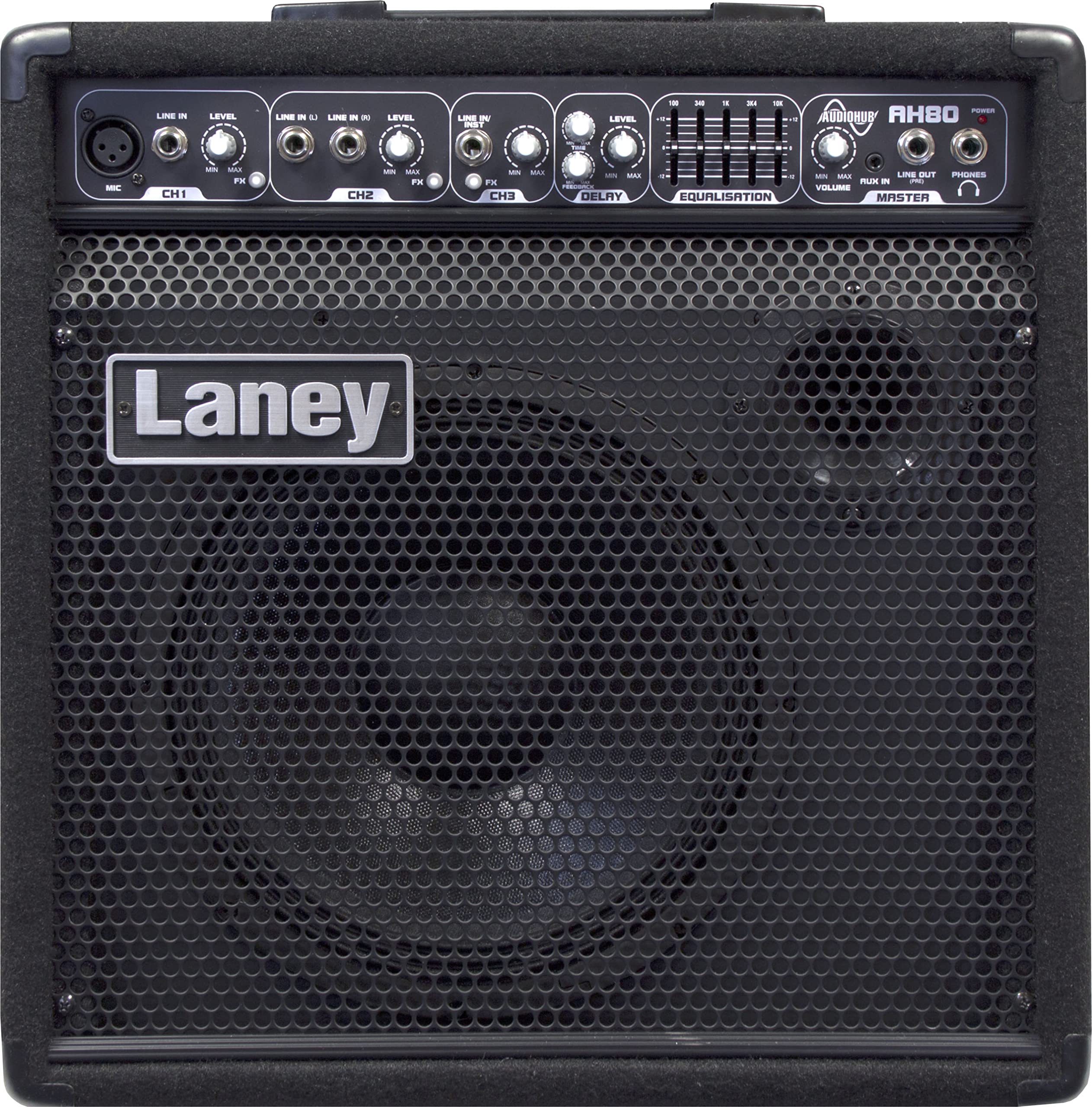 Amazon.com: Laney Audiohub AH80 Multi-Input Combo 80W 10 Inch