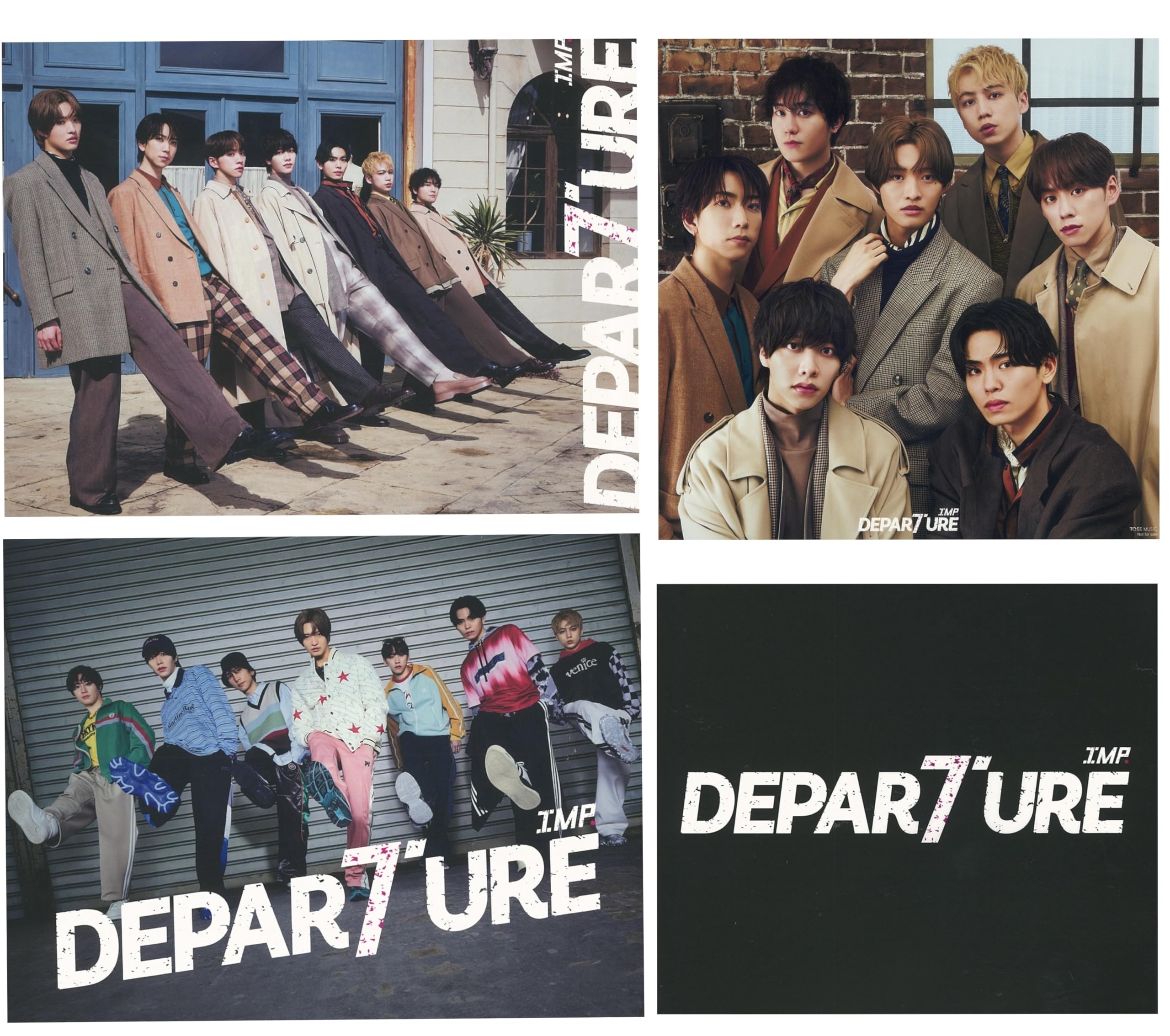 IMP CD、アルバム まとめ売り IMP. DEPARTURE 3形態まとめ買いセット