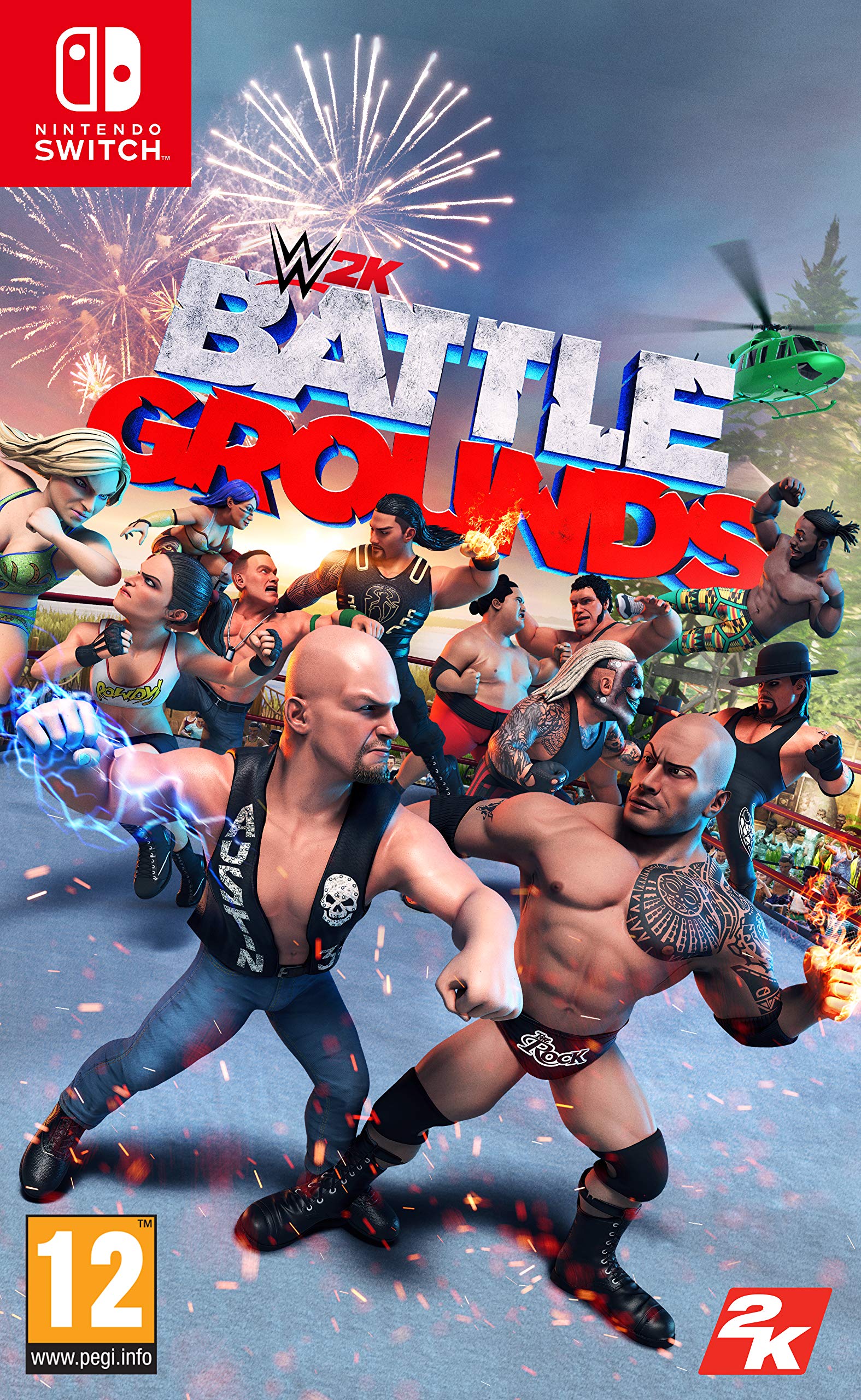 Amazon.co.jp: WWE 2K BATTLEGROUNDS - スイッチ : 家電＆カメラ