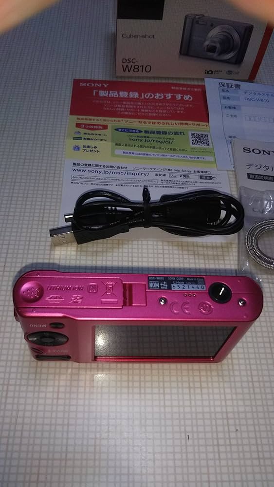 Amazon | SONY(ソニー) デジタルカメラ Cyber-shot W810 光学6倍