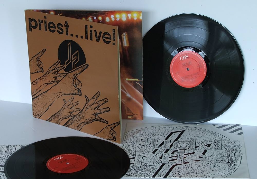 Amazon.com: JUDAS PRIEST priest live PROMOTIONAL COPY. DOUBLE