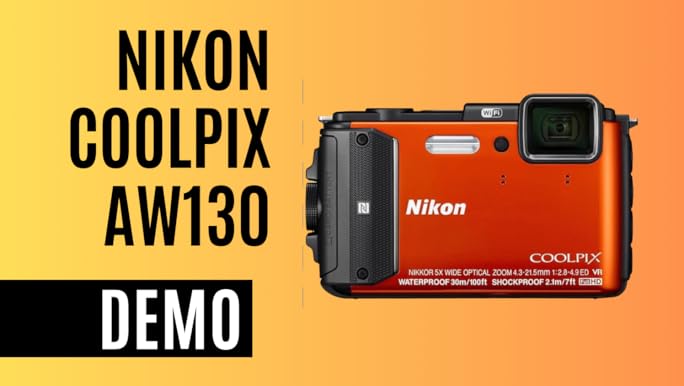 Amazon.com : Nikon - Coolpix AW130 16.0-Megapixel Waterproof