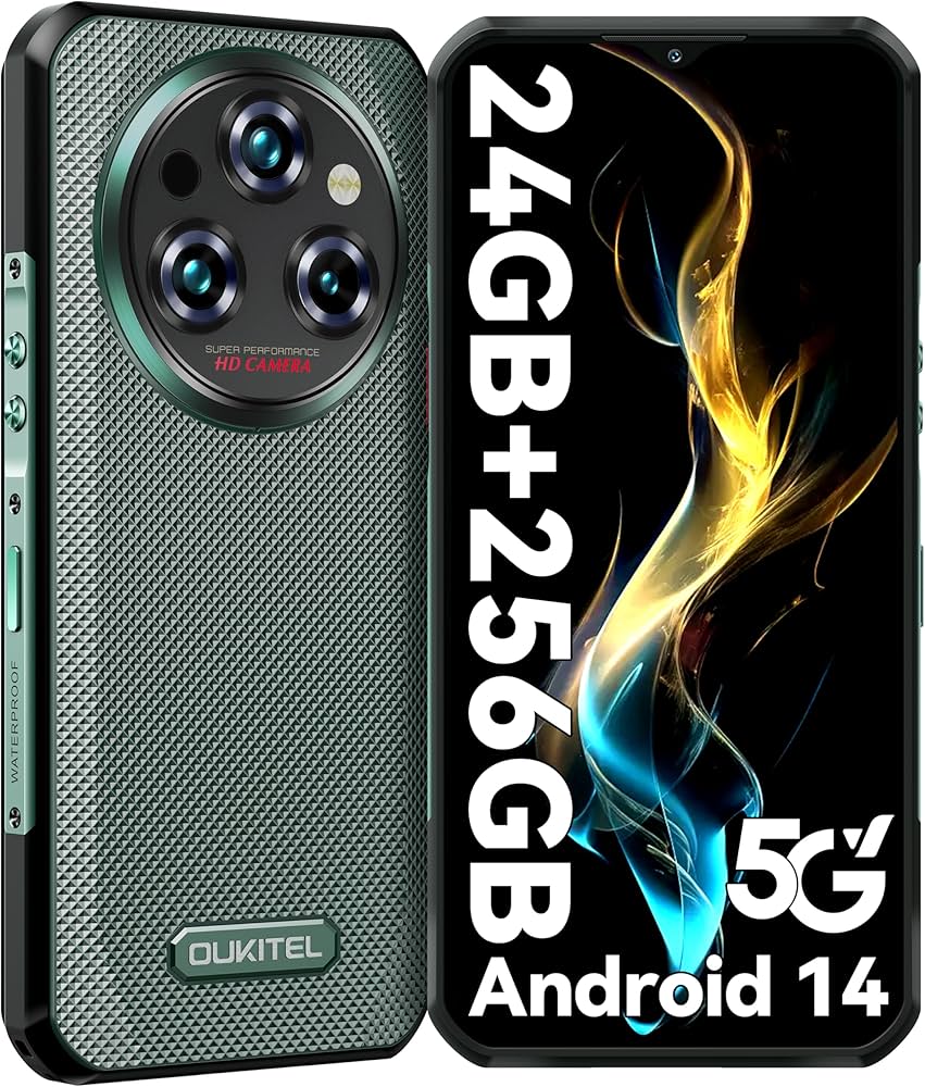 Amazon.com: OUKITEL WP35 Rugged Phone 5G - 11000mAh Large Battery